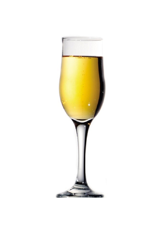 LAV 3 Pieces Nevakar Champagne Flute Set 195 Ml - Clear  - Image 5