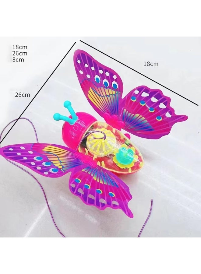 Electric Toy erfly With Light And Music And Flapping Wings - Image 2