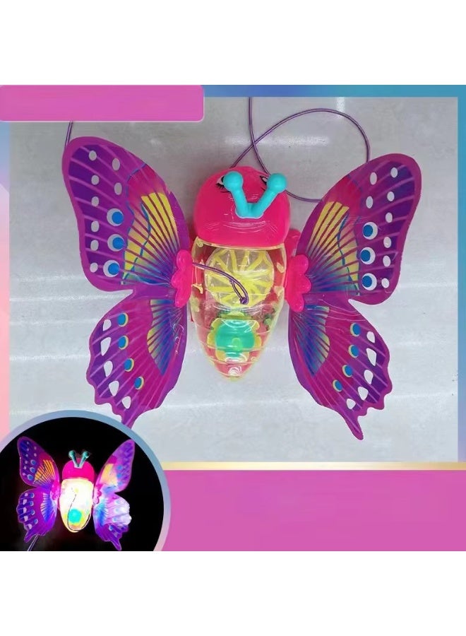 Electric Toy erfly With Light And Music And Flapping Wings - Image 3