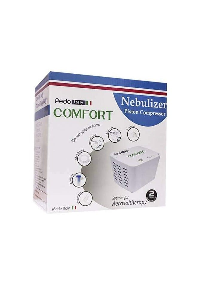 Piston Compressor Comfort Nebulizer - Low Noise, Anti-Shock, 8ml Capacity