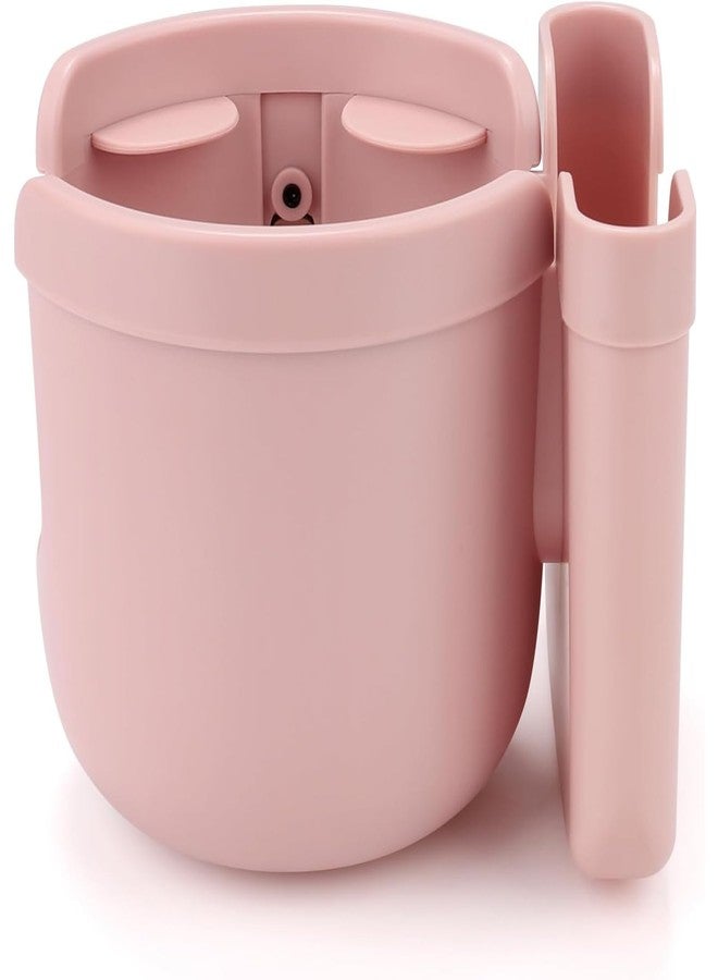 Elecphbo Stroller Cup Holder with Phone Holder, Baby's Feeding Bottle Holder,Upgraded Universal Cup Holder,Bike 2-in-1 Cup Phone Holder for Stroller, Bike, Wheelchair, Walker, Scooter Pink - Image 2