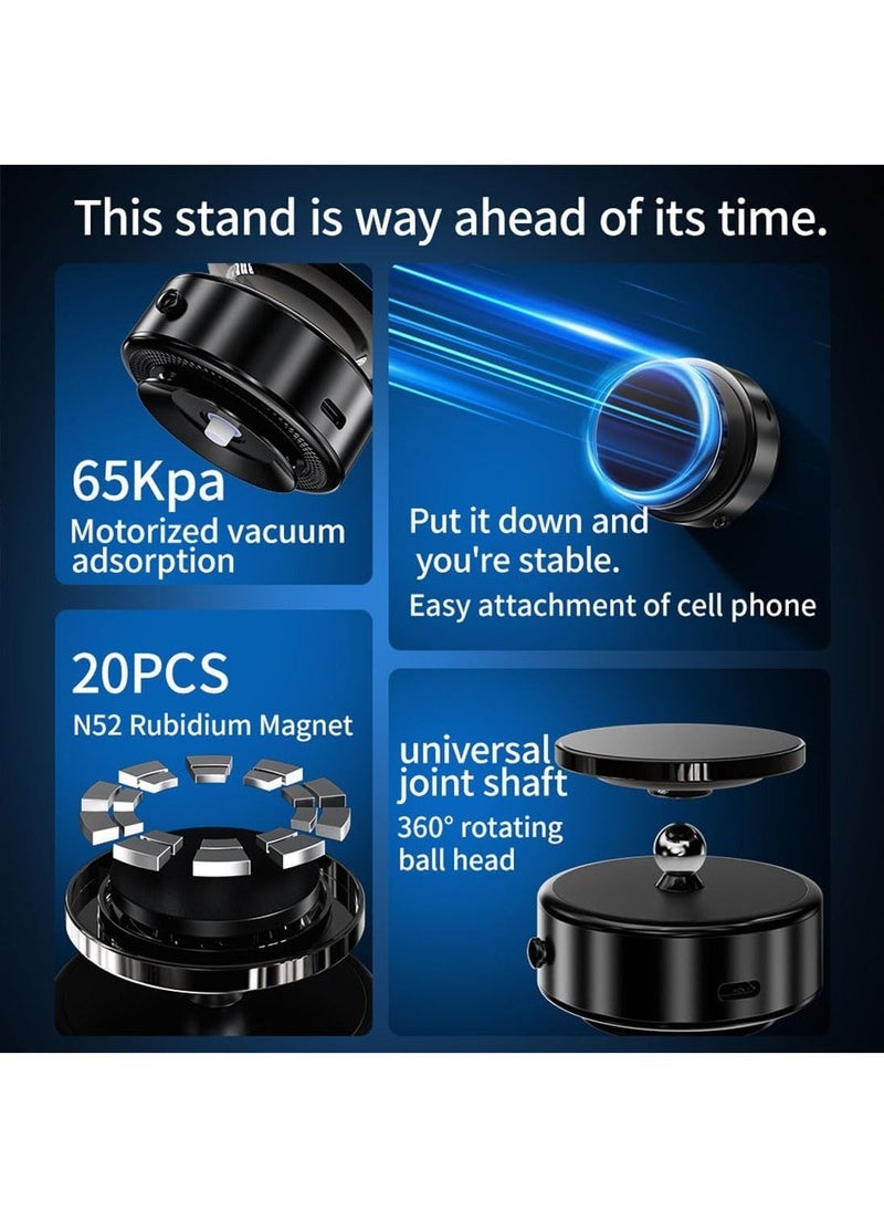 Generic - Magnetic phone holder supports full rotation to meet your needs and can rotate 360 ​​degrees Enjoy a comfortable using experience - Image 1