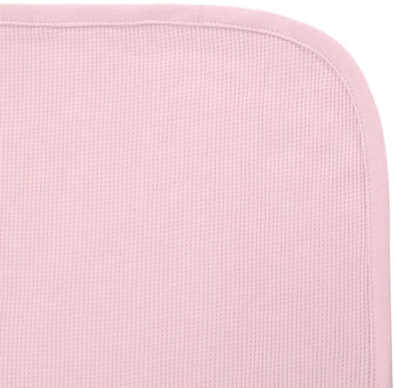 TL Care 100% Cotton Thermal Waffle Swaddle Blanket, Soft, Breathable & Stretchy, Pink, 30" x 40" for Boys and Girls, Perfect for Swaddling, Travel and Gifting - Image 5