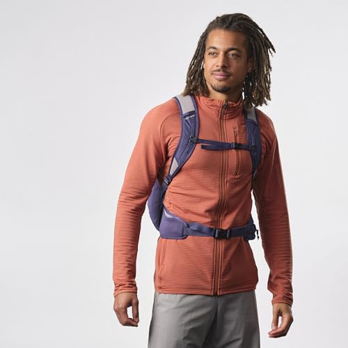Salomon Unisex Trailblazer 20, Hiking & Trekking Backpack, 20-Liter - Mazarine Blue/Ghost Gray - Image 3