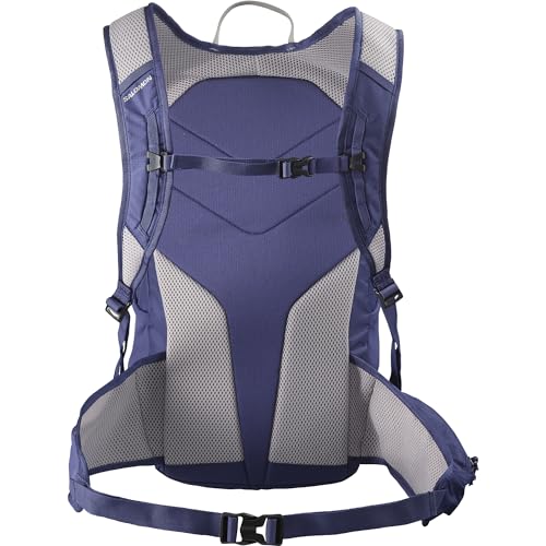 Salomon Unisex Trailblazer 20, Hiking & Trekking Backpack, 20-Liter - Mazarine Blue/Ghost Gray - Image 2