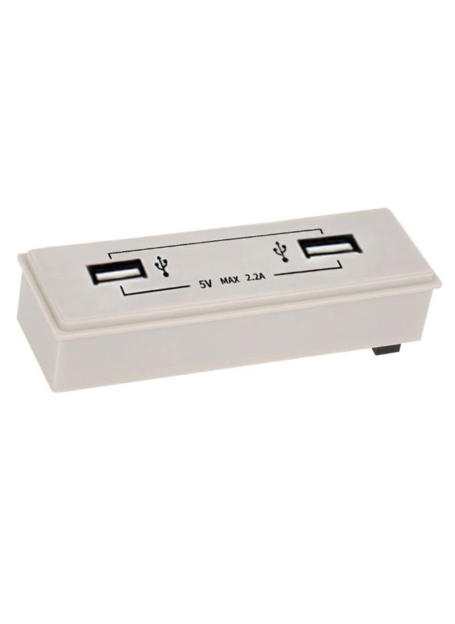 NIBEMINENT Solar Charge Controller USB Module White 