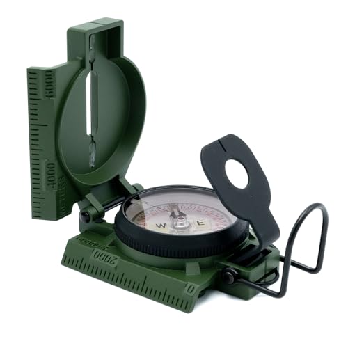 Brunton Model 94 Advanced Lensatic Compass Military Grade Phosphorescent Aluminum Body Made in USA - Image 1