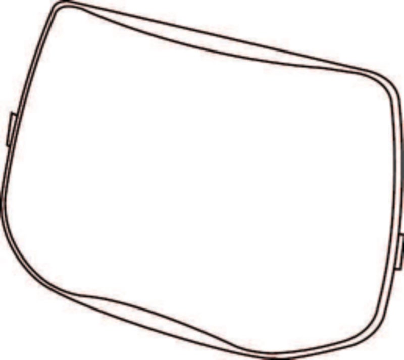3M Speedglas 9100 Welding Helmet Outside Protection Plate 06-0200-51/37174(AAD), Standard, 10 EA/bag - Image 2