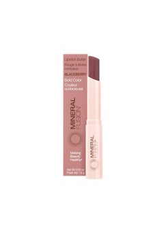 Mineral Fusion Lipstick Butter Blackberry 0.06 Ounce  - Image 1