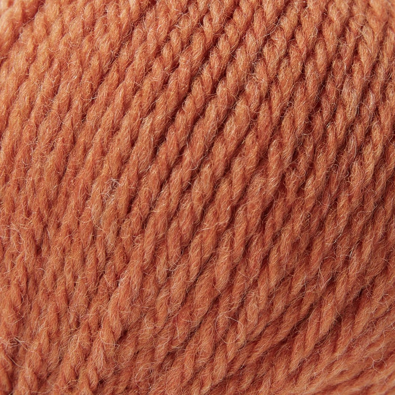 Gisimo 100% Merino Wool Yarn, 3-Ply Luxurious and Soft Yarn for Hand Knitting & Crocheting (Amber, 1Ball) - Image 2
