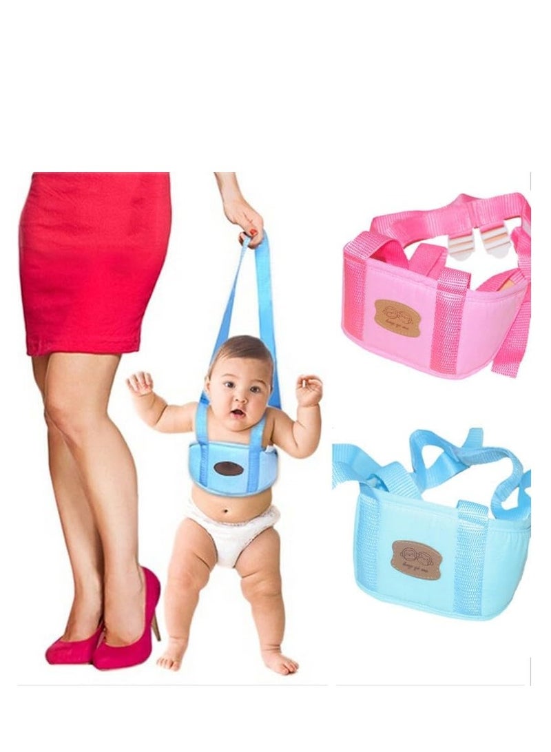 Plan A Baby Walking Learning Belt Adjustable Safety Harness Toddler Learning Walking Aid (Light Blue) - Image 2