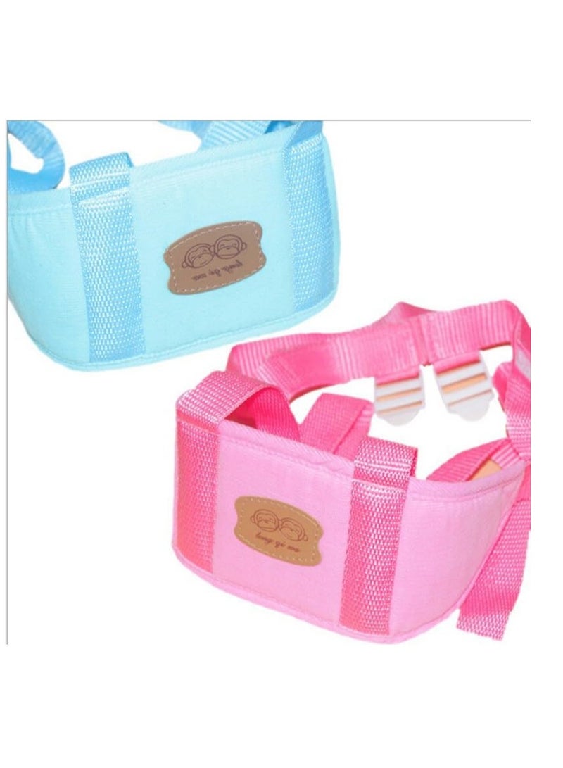 Plan A Baby Walking Learning Belt Adjustable Safety Harness Toddler Learning Walking Aid (Light Blue) - Image 4