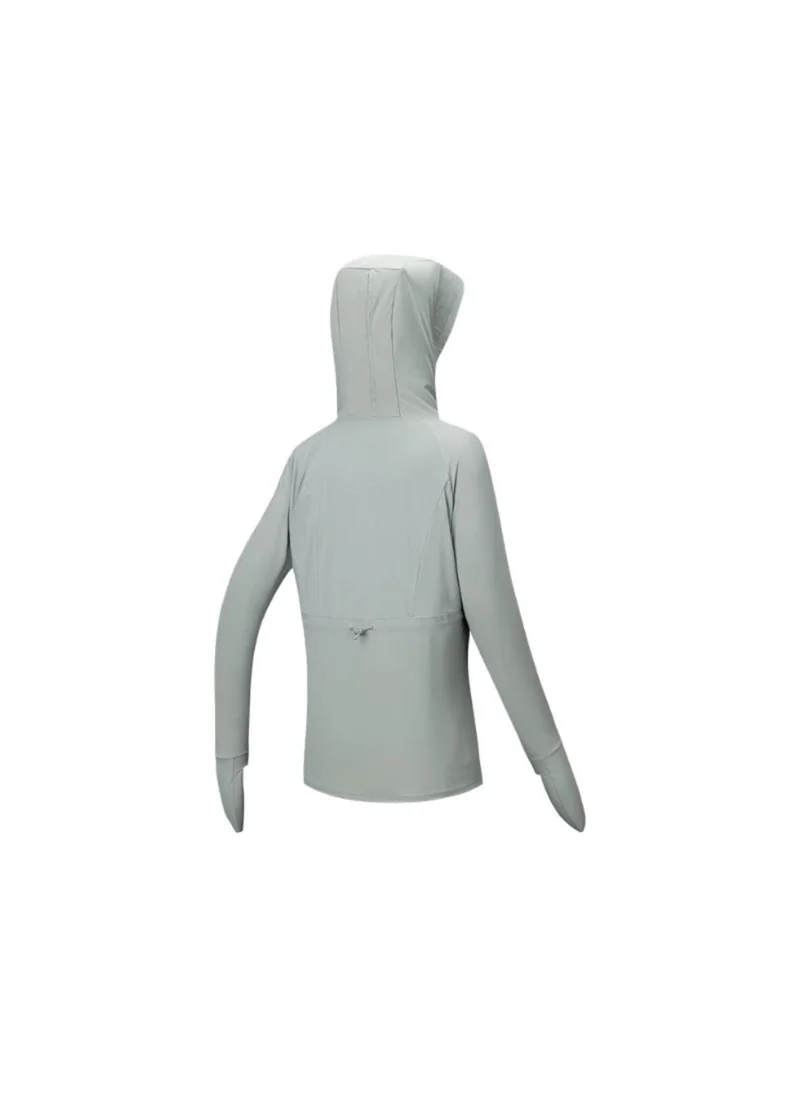 ANTA OUTDOORS Knitted Sports Top Grey