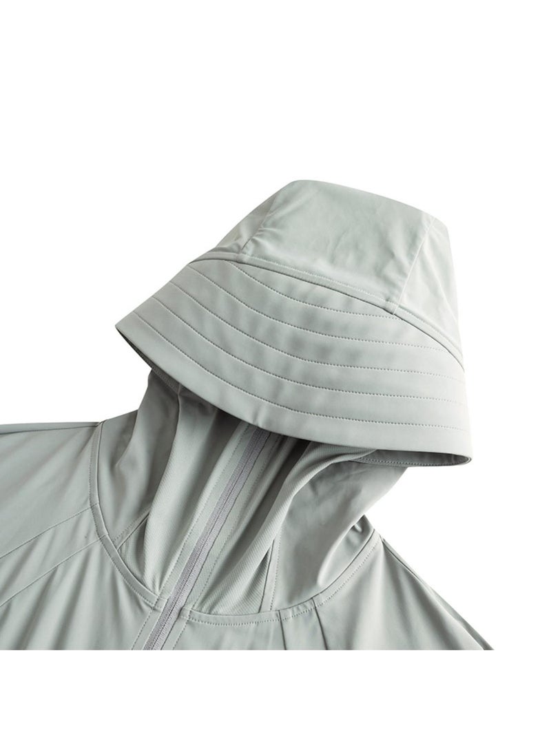 انتا بلوزة رياضية محبوكة خارجية رمادية - Image 2