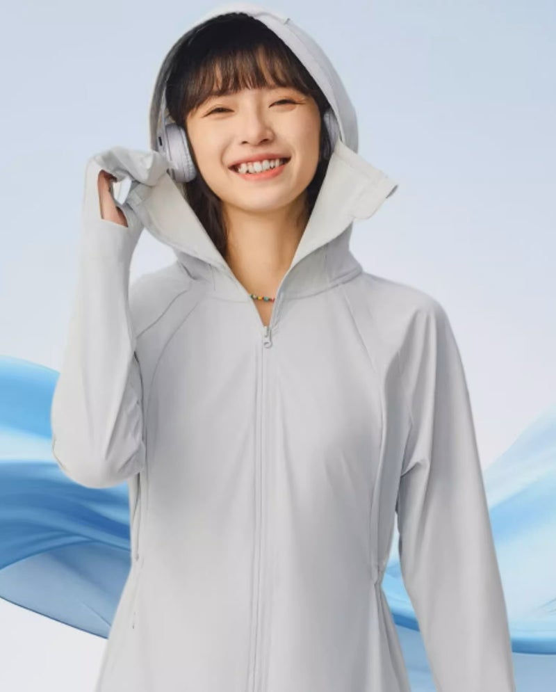 انتا بلوزة رياضية محبوكة خارجية رمادية - Image 1