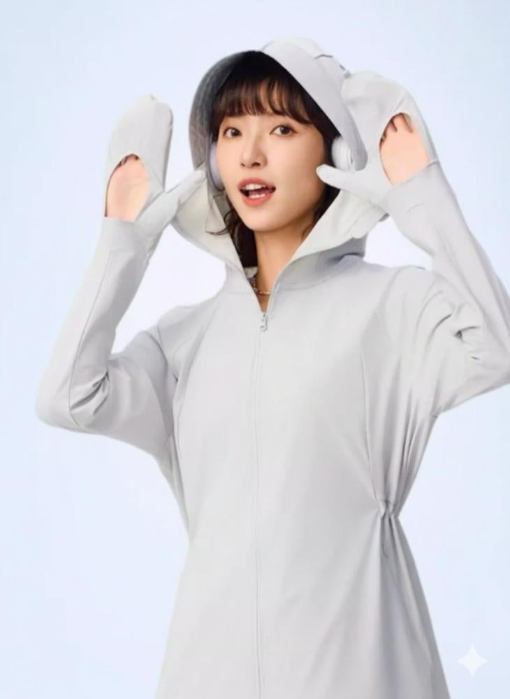 ANTA Women’s UPF50+ Hooded Sun-Protective Jacket - Image 1