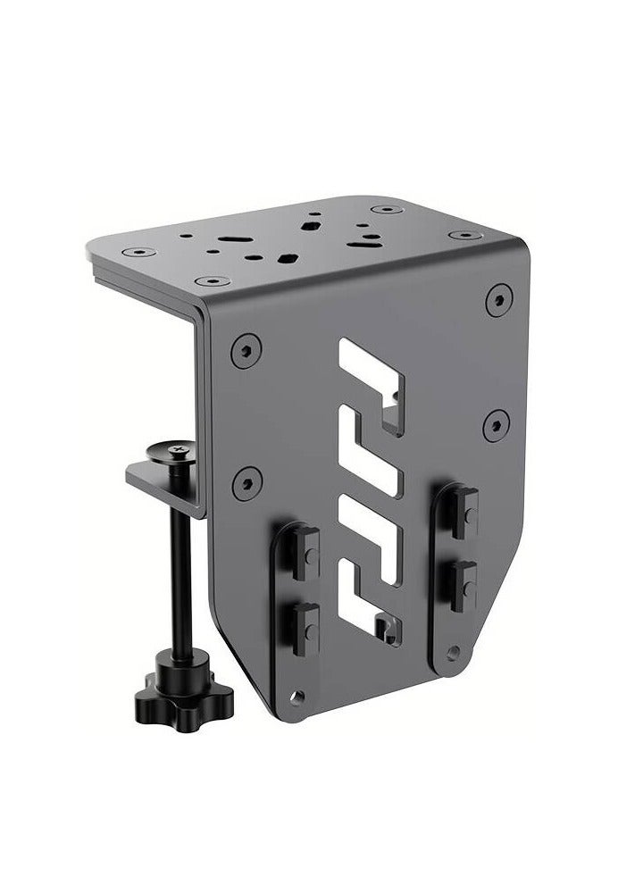 موزة مشبك طاولة MOZA Flight Base، مصنوع من الفولاذ عالي القوة، وسمك اللوحة 5 مم، وقابل للتعديل حتى عرض سطح المكتب 70 مم، لون أسود - AS004 - Image 3