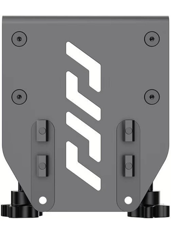 موزة مشبك طاولة MOZA Flight Base، مصنوع من الفولاذ عالي القوة، وسمك اللوحة 5 مم، وقابل للتعديل حتى عرض سطح المكتب 70 مم، لون أسود - AS004 - Image 2