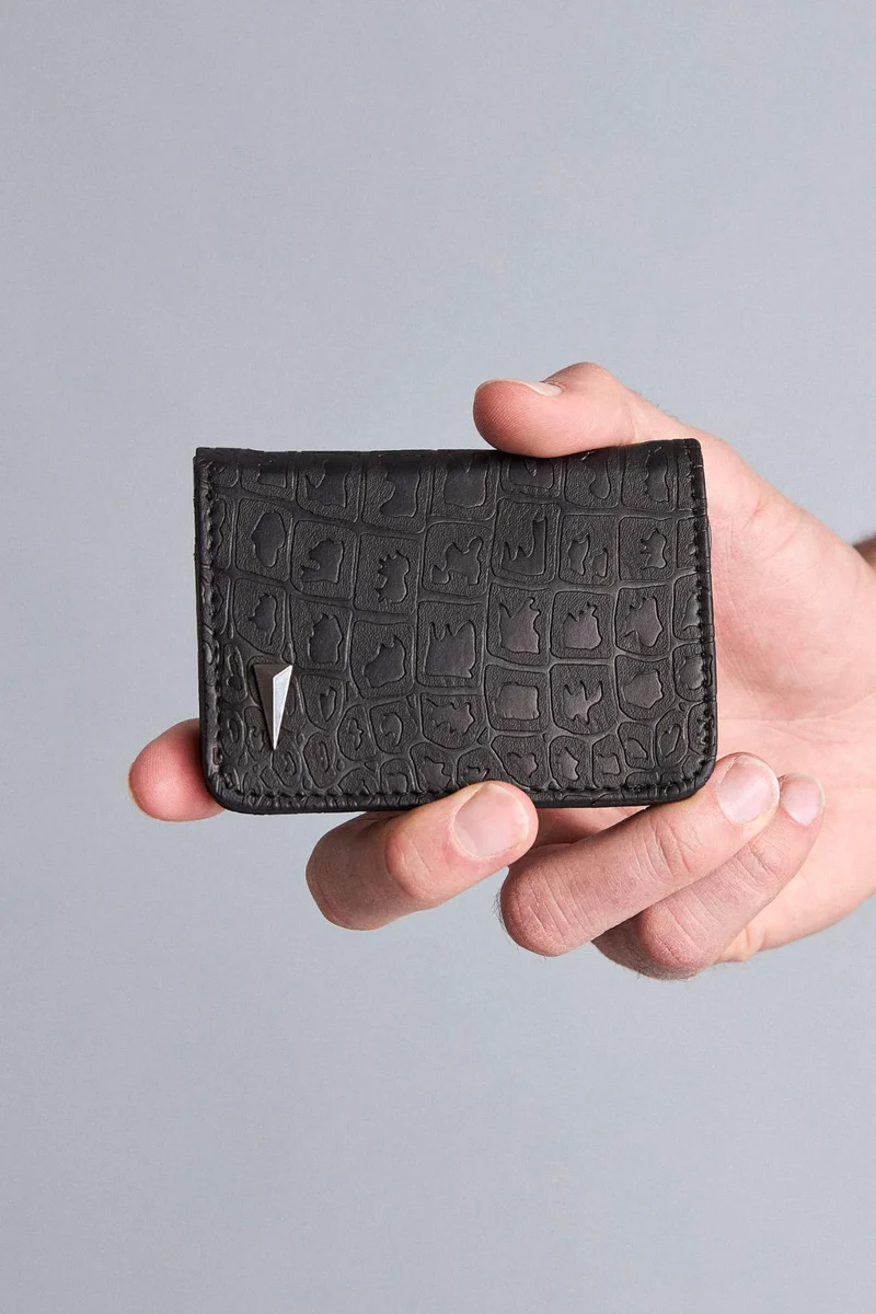 ديفاكتو Man Faux Leather Wallets