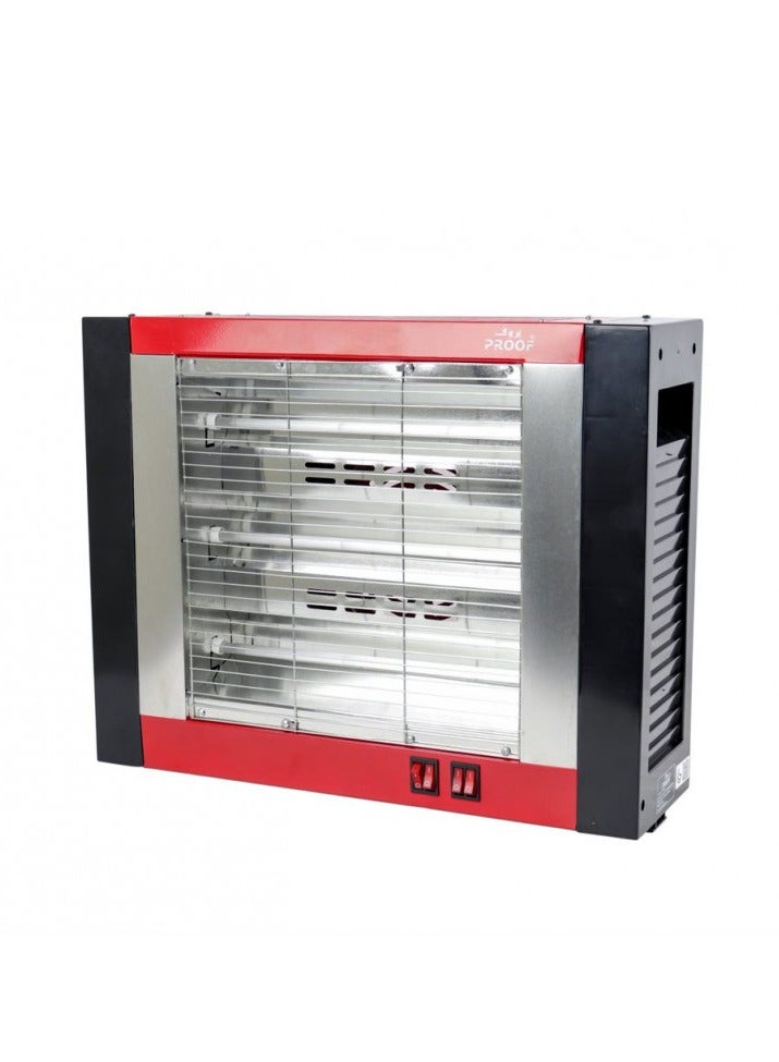 برووف دفاية ومدفأه كهربائية ذو كفاءه عاليه 1600 واط جانبين للتدفئه واقدام قائمه بذاتها - Image 1