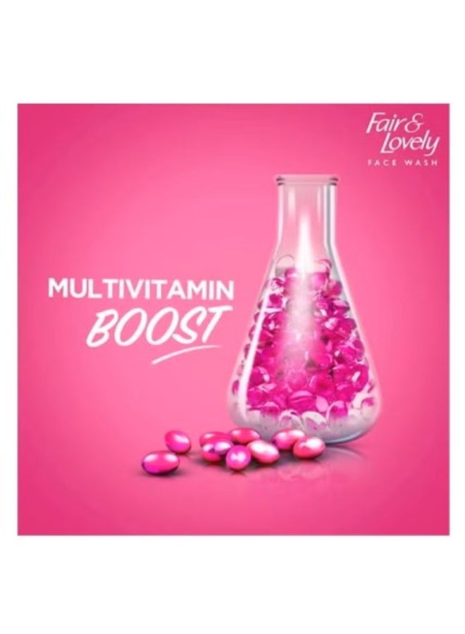Fair & Lovely Insta Glow Multi-Vitamin Facial Wash for Radiant Skin - 150g - Image 5
