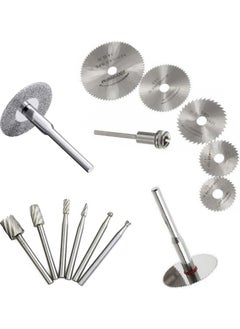 Aladdin Shop 16LI Set Wood Carving Bit Mini Saw Wood Cutter Diamond Disc Set  - Image 1