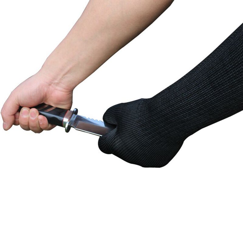 Cut Gloves High Performance Level 5 Protection with Long Forearm Stainless Steel Wire Mesh Cut Safty Working Gloves for Welding Gardening Kitchen - Image 3