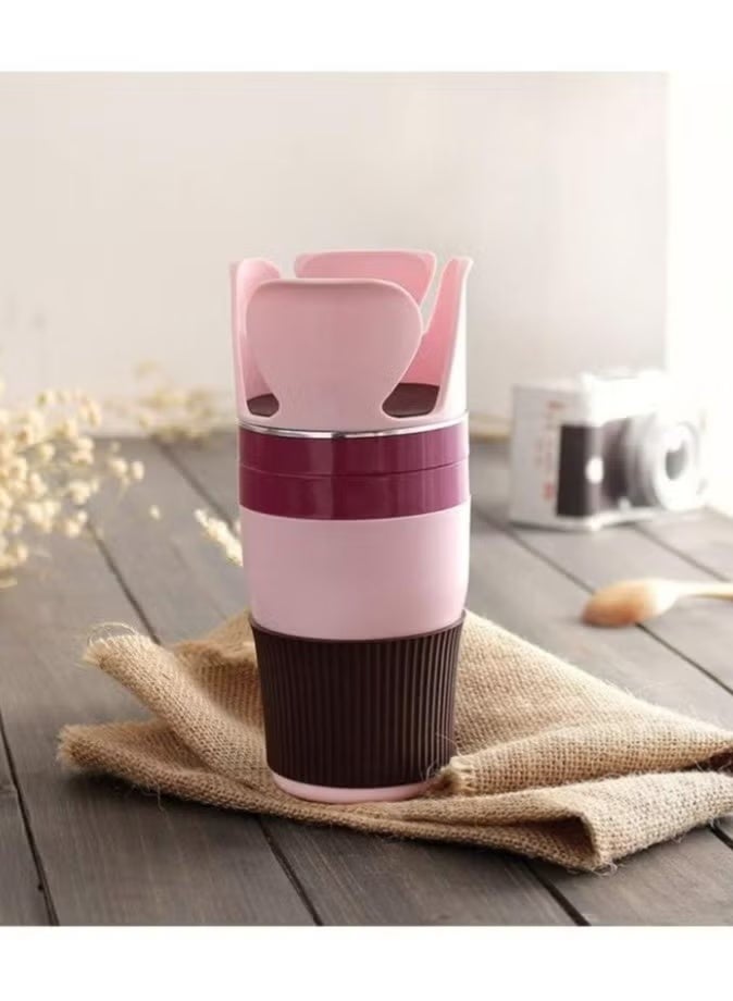 REBENUO Car cup holder with phone holder - Image 3