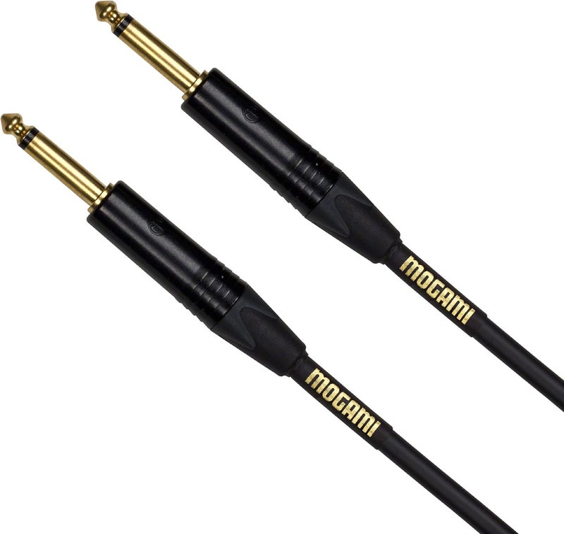 Mogami Gold Instrument Cable - 10 Foot 1/4 Inch Guitar Cable