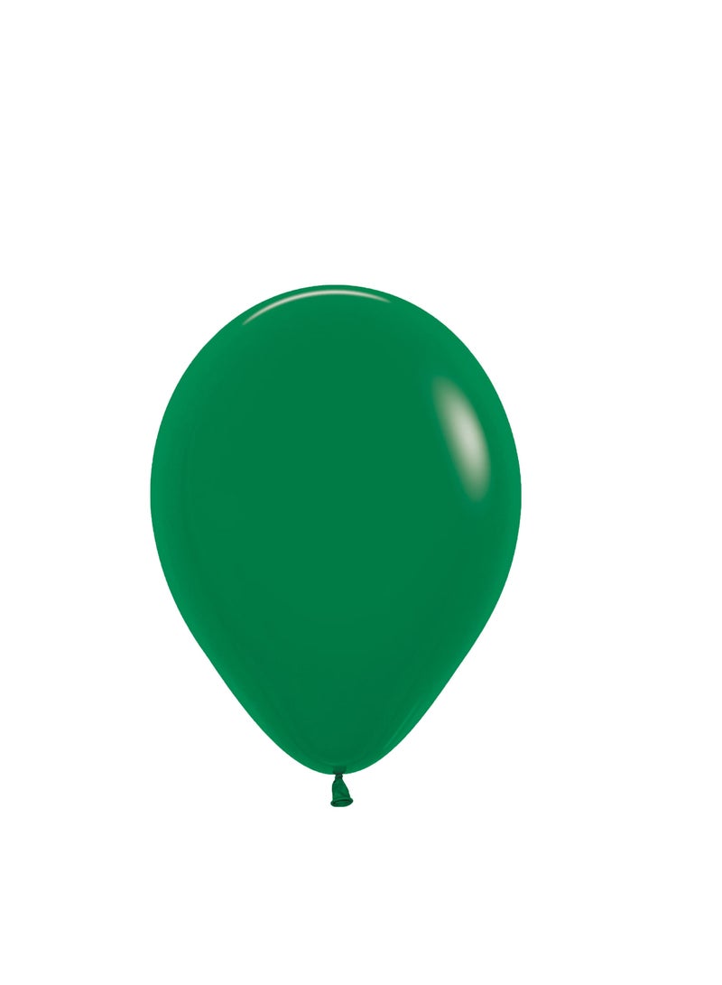 Sempertex 12-Inch Latex Balloons, Forest Green - Image 1