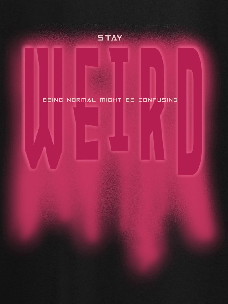 بيونغ تيشيرت نصف كم ابق غريبًا - Image 5