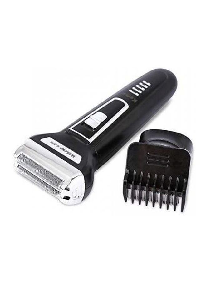 Kemei 3-In-1 Electric Shaver KM-6558 Black - Image 4