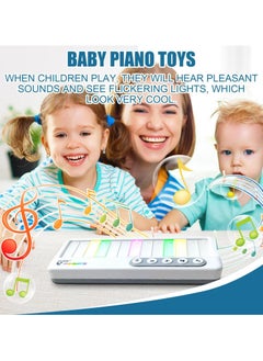 CMGTYYD Piano Toy For Kids, 5-in-1 Multifunctional Portable Piano, With Lights Toddler Musical -Instruments, Multifunctional Portable Electronic -Piano  - Image 3