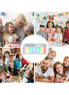 CMGTYYD Piano Toy For Kids, 5-in-1 Multifunctional Portable Piano, With Lights Toddler Musical -Instruments, Multifunctional Portable Electronic -Piano  - Image 4