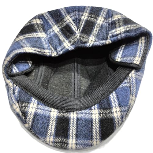 CLOTHERA Casual Golf/Flat Caps & Hats for Mens (in, Alpha, Free Size, Navy Blue) - Image 3