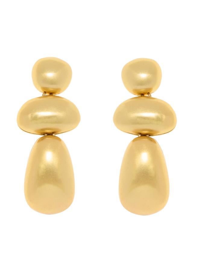 REISS DINAH: Dome Drop Earrings - Image 1