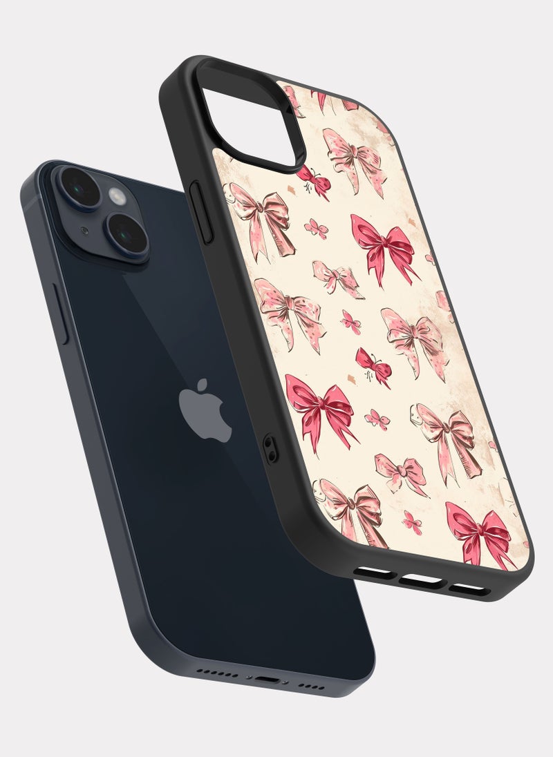 PXLAAT iPhone 14 Plus case cover Bow Pattern - Image 2