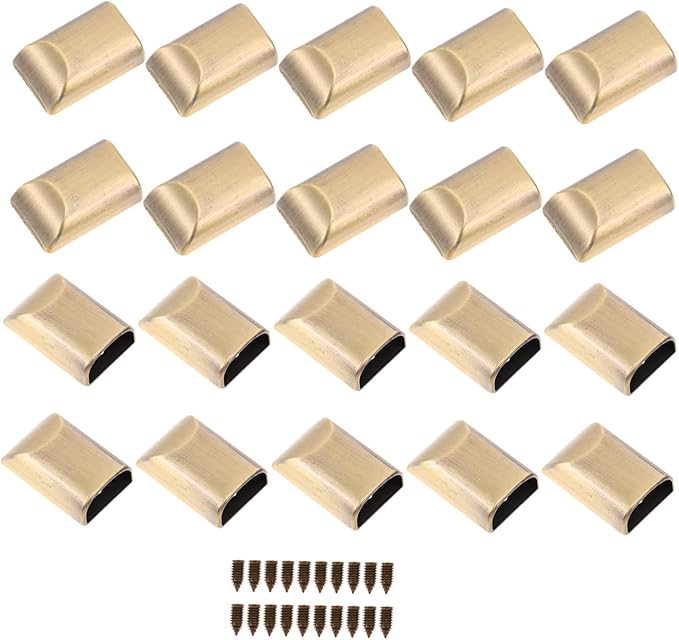 2 Pack Zipper Stopper Tail Clips With Screws For Luggage Bags Coats Jackets Easy Installation - Image 1