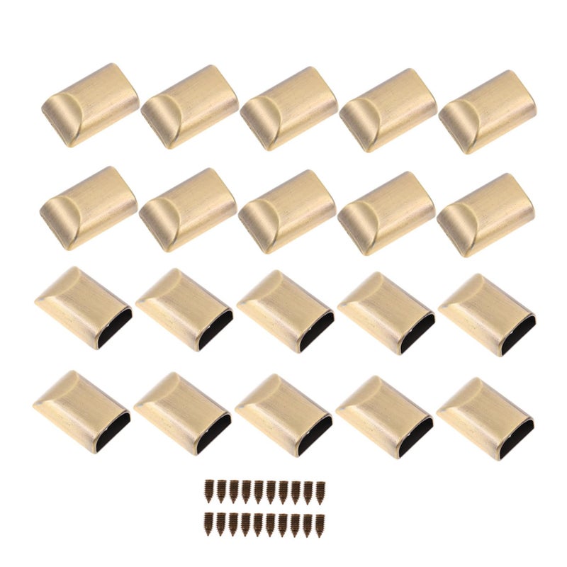 2 Pack Zipper Stopper Tail Clips With Screws For Luggage Bags Coats Jackets Easy Installation - Image 2