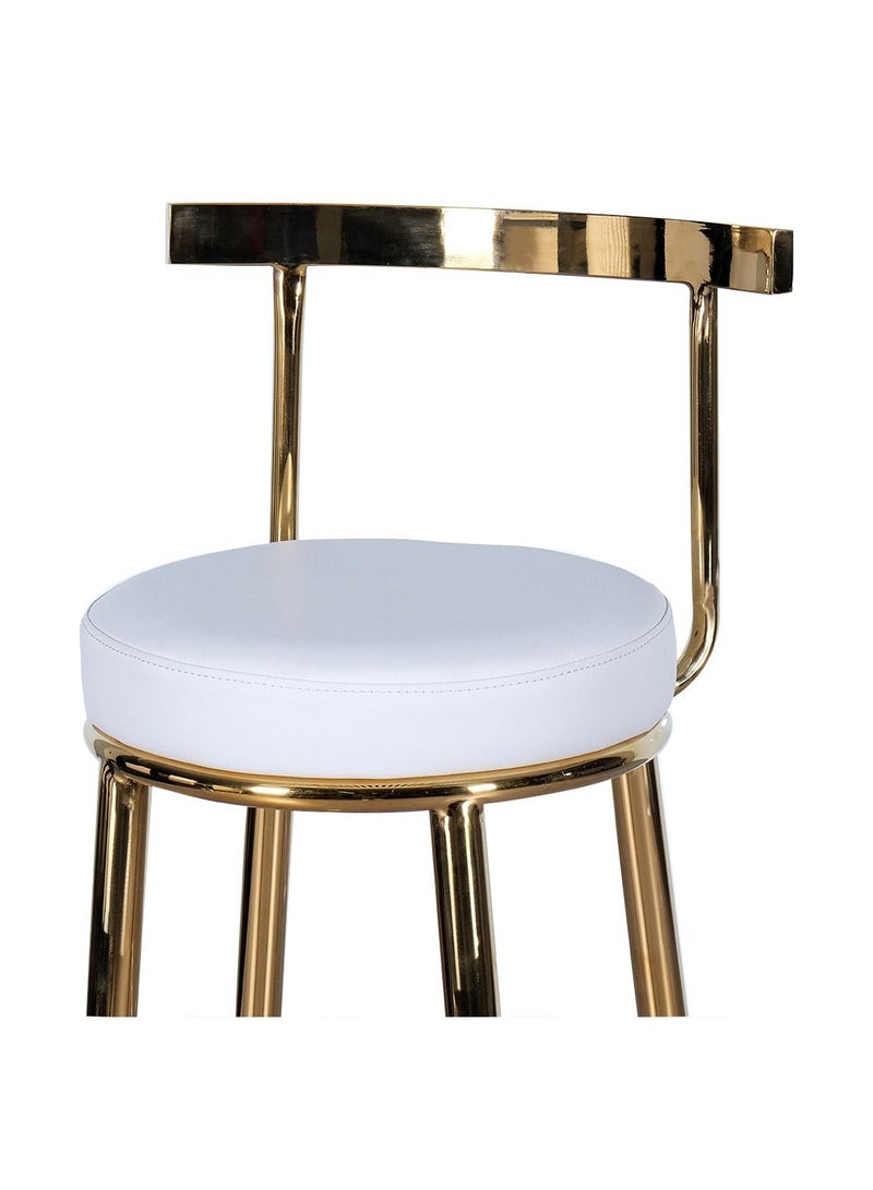 HUIMEI Bar-02-03 Bar Table Chair Set Golden  - Image 5