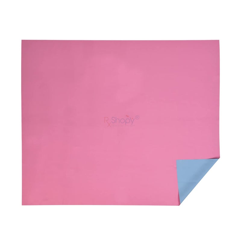 RXSHOPY RXSHOPY Waterproof Dry Rubber Bed Sheet CoverToddlerAdult Sleeping Mattress ProtectorUrine NonAbsorbent Reusable Crib Mat 1 Meter 40 x 36 Inches 100 x 90 cm - Image 1
