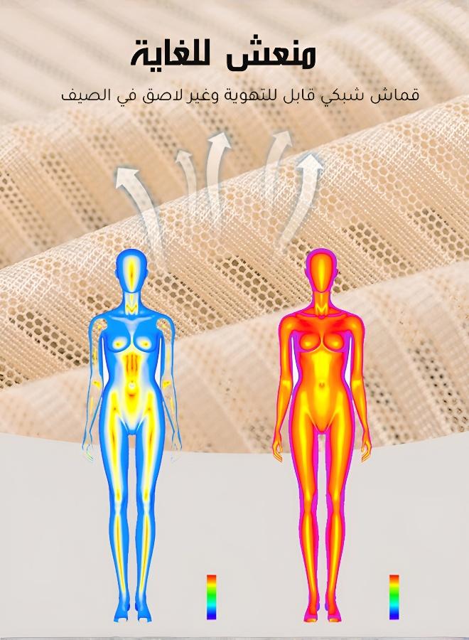 Seamless Breathable Cross-Design Firm Control Body Shaper - Image 4