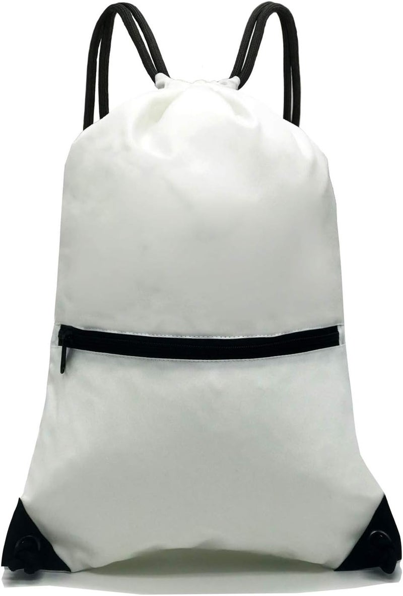 HOLYLUCK Drawstring Backpack Bag Sport Gym Sackpack - Image 1