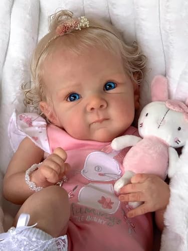 Zero Pam Reborn Baby Dolls Silicone Full Body Realistic Baby Doll 18 Inch Anatomically Correct Real Baby Doll That Look Real Life Reborn Dolls with Accessories - Image 5