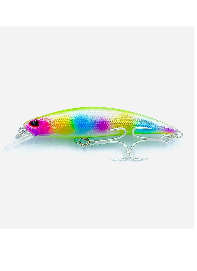 oakura Brute Fishing Lure Bkk Triple Hook - 90Mm Length, 19G Weight, Vibrating Sinking Action, Low Air Resistance Design, 10 Mesmerizing Colors  - Image 1