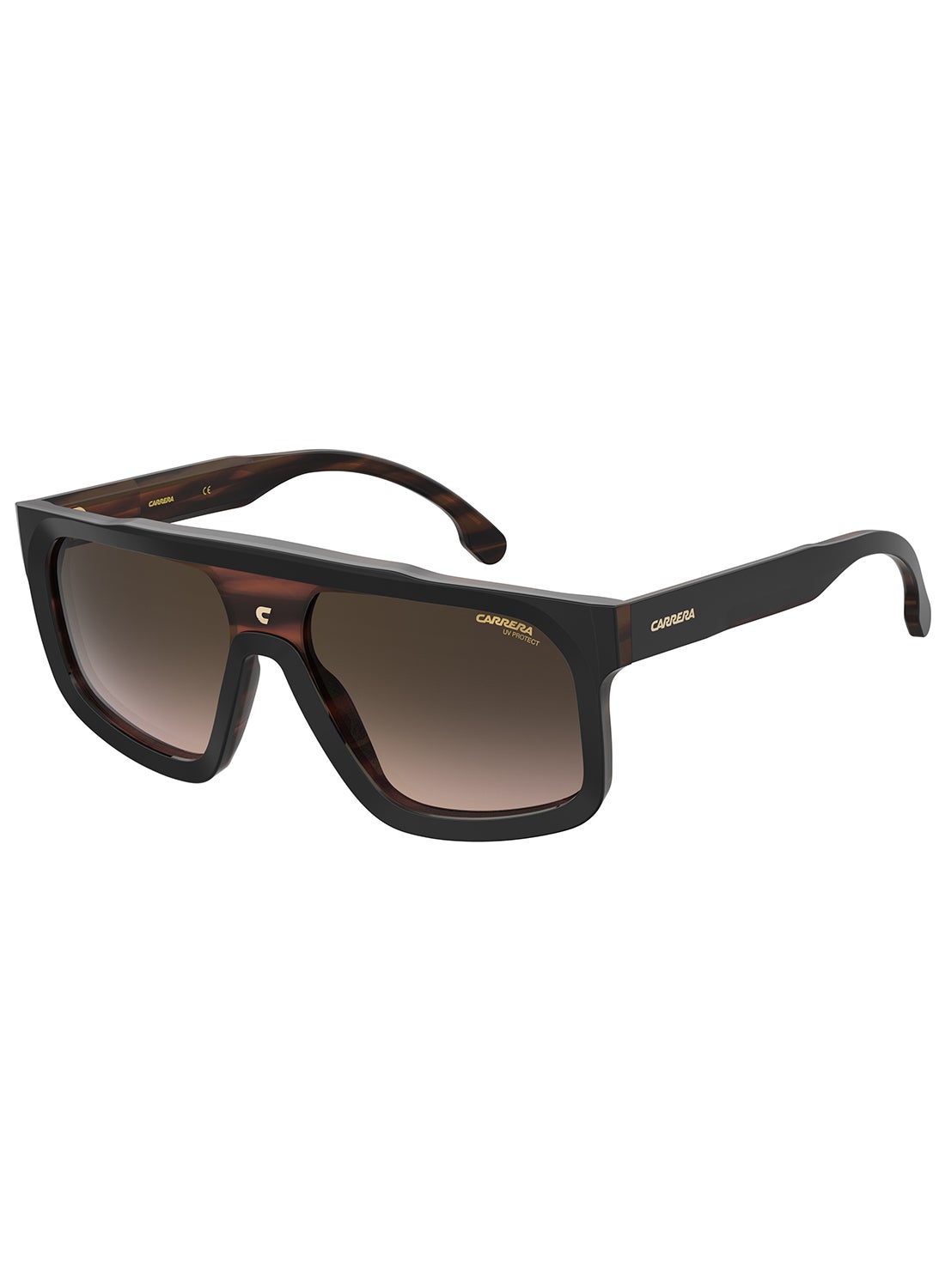 Carrera Unisex UV Protection Rectangular Sunglasses - Carrera 1061/S Black Millimeter - Lens Size: 59 Mm
