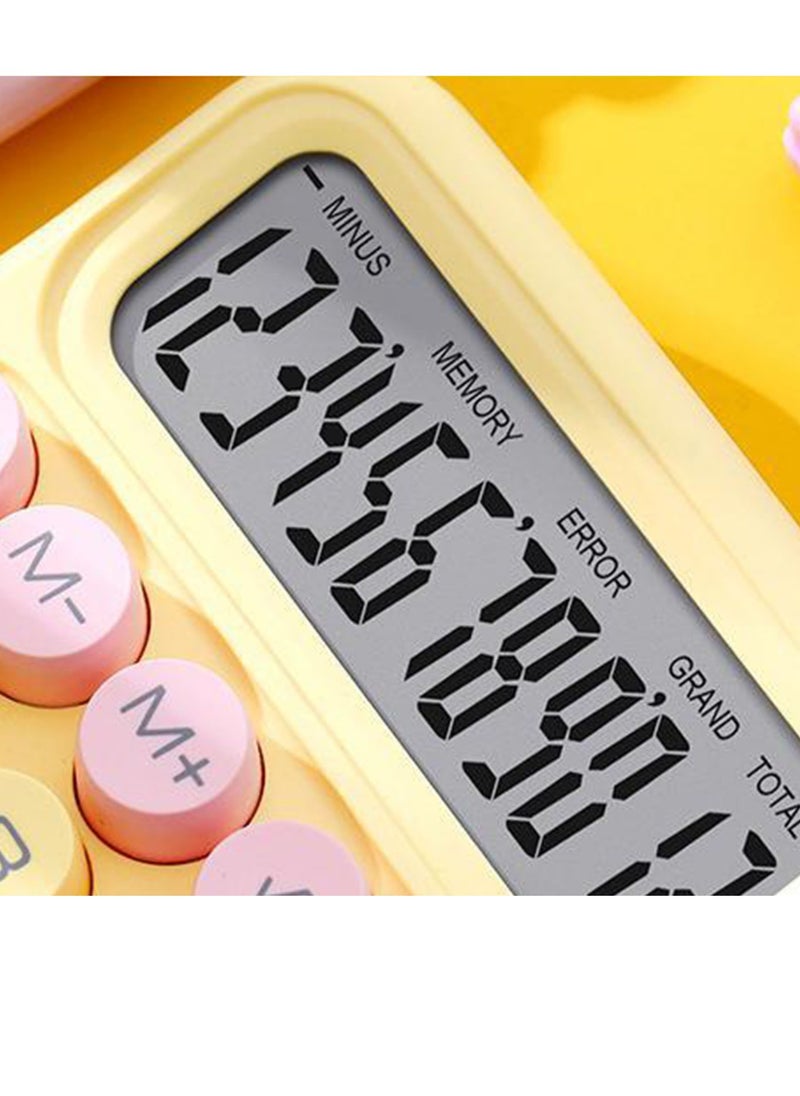 Velaurs - Silent Calculator Colorful Mechanical Keys Battery Powered - Image 1