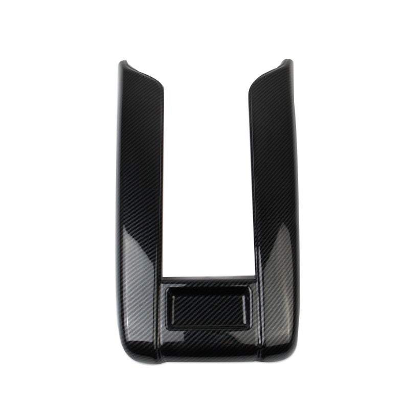 crosselec Carbon Fiber Style Center Console Armrest Box Cover Trim Accessories for Toyota Grand Highlander 2024-2025 - Image 3