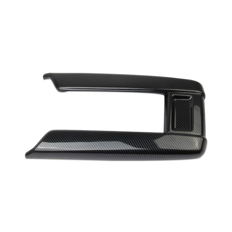 crosselec Carbon Fiber Style Center Console Armrest Box Cover Trim Accessories for Toyota Grand Highlander 2024-2025 - Image 5