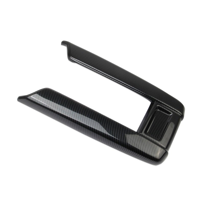 crosselec Carbon Fiber Style Center Console Armrest Box Cover Trim Accessories for Toyota Grand Highlander 2024-2025 - Image 4